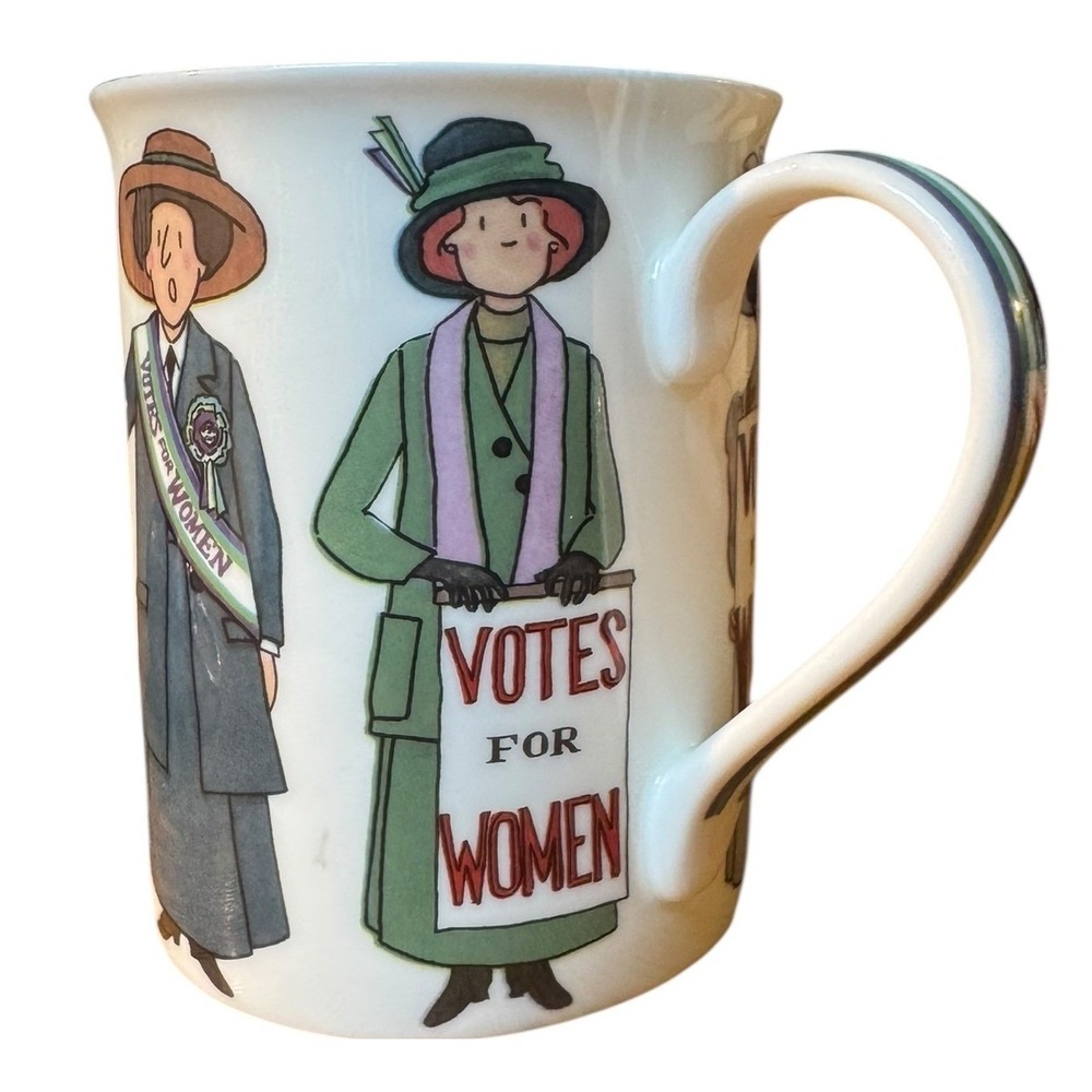 Alison Gardiner Fine Bone China‎ Mug Hand Made in England Dishwasher Safe - Picture 4 of 6